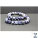 Perles en sodalite d'Afrique du Sud - Rondes/10mm - Grade A