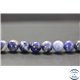 Perles en sodalite d'Afrique du Sud - Rondes/10mm - Grade A