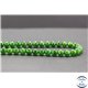 Perles en diopside de Russie - Rondes/6mm - Grade A+