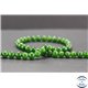 Perles en diopside de Russie - Rondes/6mm - Grade A+