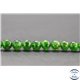 Perles en diopside de Russie - Rondes/6mm - Grade A+