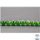 Perles en diopside de Russie - Rondes/6mm - Grade A+