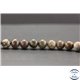 Perles en agate rainforest - Rondes/8mm - Grade A