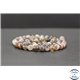Perles en agate du Botswana - Rondes/6mm - Grade A