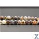 Perles en agate du Botswana - Rondes/6mm - Grade A