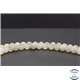 Perles en pierre de Lune opalescente du Sri Lanka - Rondes/8mm - Grade A