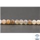 Perles en pierre de Soleil grise - Rondes/6mm - Grade A+