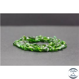 Perles en diopside de Russie - Nuggets/5-8mm