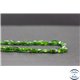 Perles en diopside de Russie - Nuggets/5-8mm