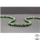Perles en diopside de Russie - Rondes/6mm - Grade AB