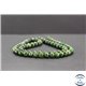 Perles en diopside de Russie - Rondes/6mm - Grade AB