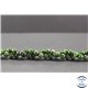 Perles en diopside de Russie - Rondes/6mm - Grade AB