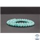 Perles en amazonite du Pérou - Rondes/6mm - Grade AA