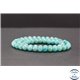 Perles en amazonite du Pérou - Rondes/6mm - Grade AA