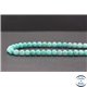Perles en amazonite du Pérou - Rondes/6mm - Grade AA
