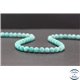 Perles en amazonite du Pérou - Rondes/6mm - Grade AA