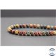 Perles en jaspe Picasso - Rondes/6mm - Grade A