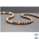 Perles en jaspe Picasso - Rondes/6mm - Grade A