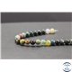 Perles en agate d'Inde - Rondes/6mm - Grade A