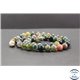 Perles en agate d'Inde - Rondes/8mm - Grade A