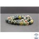 Perles en agate d'Inde - Rondes/8mm - Grade A