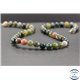 Perles en agate d'Inde - Rondes/8mm - Grade A