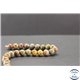 Perles en jaspe arc en ciel - Rondes/8mm