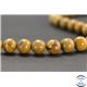 Perles en jaspe bois - Rondes/10mm