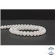 Perles en pierre de Lune arc en ciel du Sri Lanka - Rondes/6mm - Grade AB