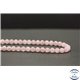 Perles en morganite rose - Rondes/6mm - Grade A