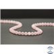 Perles en morganite rose - Rondes/6mm - Grade A