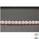 Perles en morganite rose - Rondes/6mm - Grade A