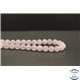 Perles en morganite rose - Rondes/8mm - Grade A