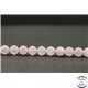 Perles en morganite rose - Rondes/8mm - Grade A