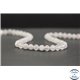 Perles en cristal de roche - Rondes/6mm - Grade AB