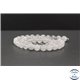 Perles en cristal de roche - Rondes/8mm - Grade AB