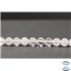Perles en cristal de roche - Rondes/8mm - Grade AB