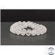 Perles en cristal de roche - Rondes/10mm - Grade AB