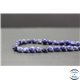 Perles en dumortiérite d'Afrique du Sud - Nuggets/5-10mm - Grade AB