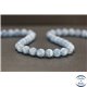 Perles en aigue-marine d'Afrique du Sud - Rondes/8mm - Grade AA