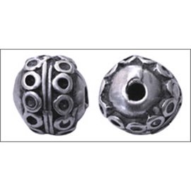 Apprêts Boules de Métal qualité premium - 12 mm - Argenté
