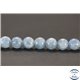Perles en aigue-marine d'Afrique du Sud - Rondes/8mm - Grade AA