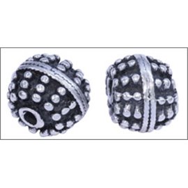 Apprêts Boules de Métal qualité premium - 12 mm - Argenté