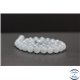 Perles en aigue marine - Rondes/8mm - Grade AB