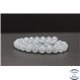 Perles en aigue marine - Rondes/8mm - Grade AB