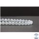 Perles en aigue marine - Rondes/8mm - Grade AB