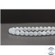 Perles en aigue marine - Rondes/8mm - Grade AB