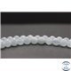 Perles en aigue marine - Rondes/8mm - Grade AB