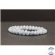 Perles en aigue marine - Rondes/6mm - Grade AB