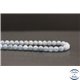 Perles en aigue marine - Rondes/6mm - Grade AB